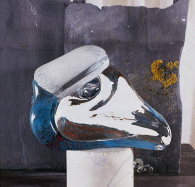 Blown glass sculpture