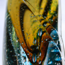 Blown and sculpted glass