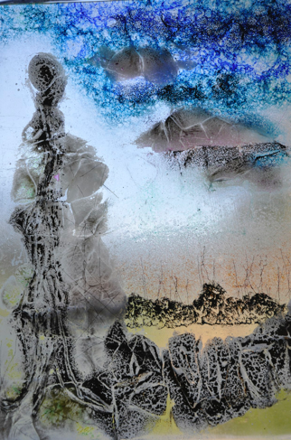 Glass panel installation